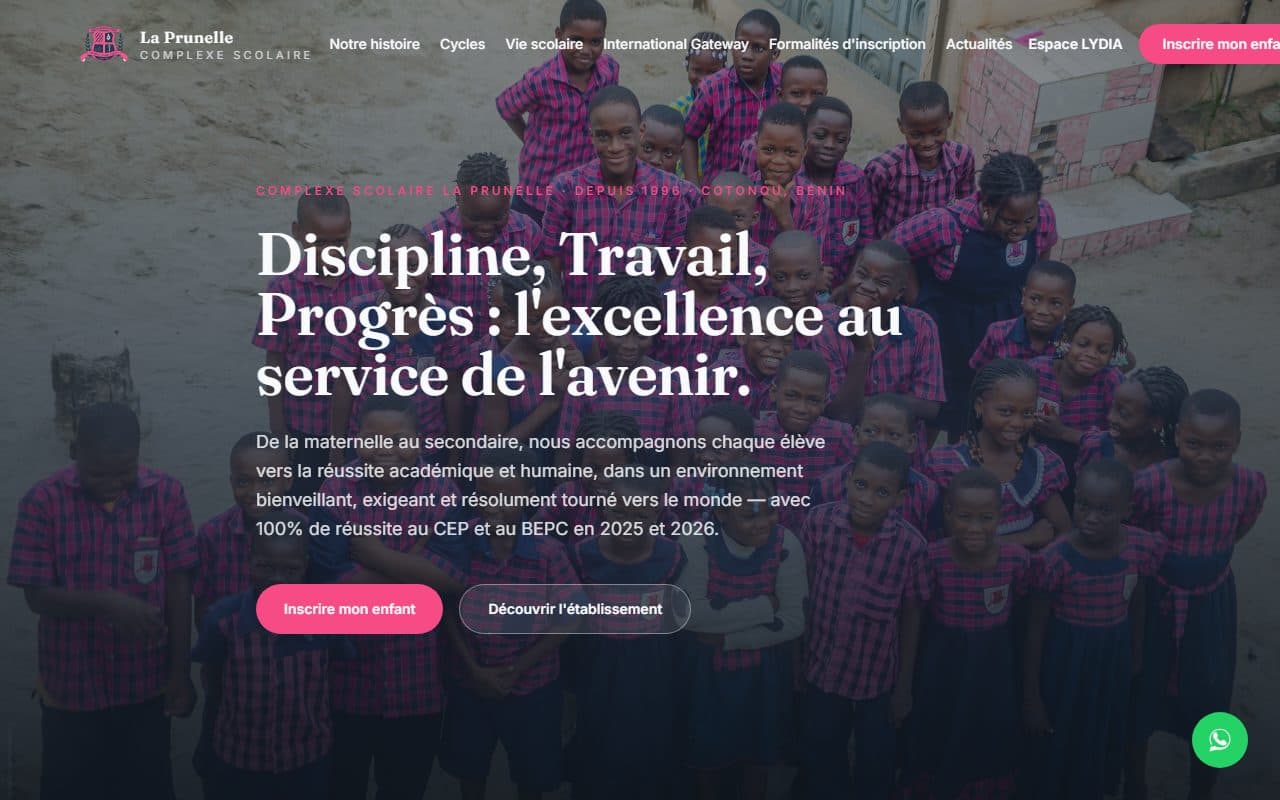 Aperçu de Site du CS La Prunelle